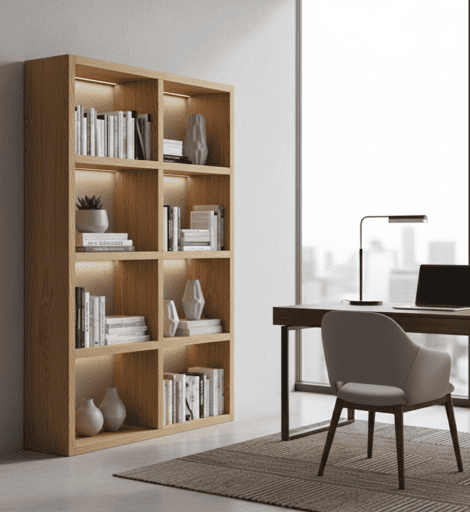 Libreros modulares para oficina en Guadalajara con diseño moderno